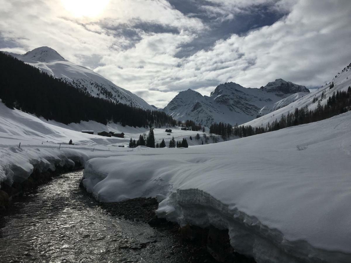 Sertig Ferienwohnung Davos Exteriör bild